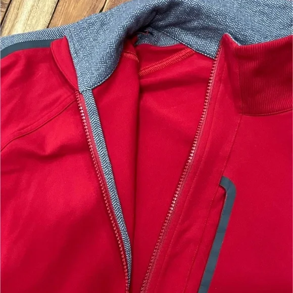 lululemon athletica Red and Gray Men's Jacket